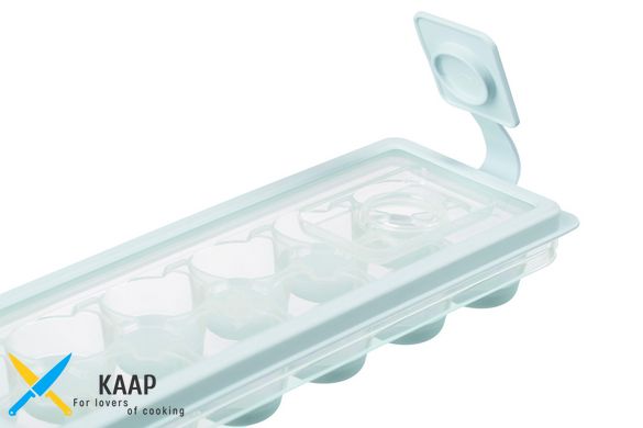 Форма для льоду Ardesto Fresh, з кришкою, тіффані, силікон, пластик