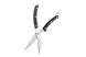 Ножиці кухонні для птиці Black Mars 25,5 см чорний неіржавка сталь, пластик Ardesto AR2125PB