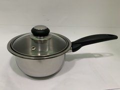 Сотейник из нержавеющей стали Зебра V 1,1 л &Oslash; 16 см (шт)