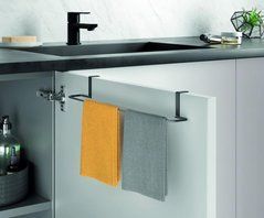 Держатель для кухонного полотенца 38х8х6см черный, Touch-Therm ORIGIN LAVA METALTEX