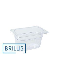 Гастроемность BRILLIS из поликарбоната GN 1/9-100 мм, прозрачная