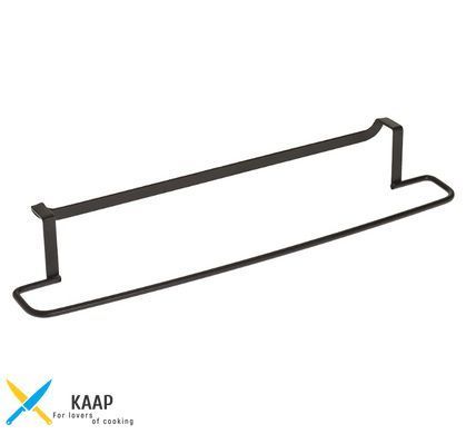 Держатель для кухонного полотенца 38х8х6см черный, Touch-Therm ORIGIN LAVA METALTEX