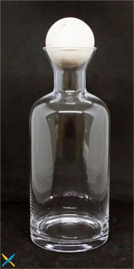 Декантер для вина 1500мл. "Кристал" скляний з дерев'яною пробкою у формі шару Olens (O8030-148)