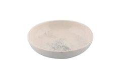 Салатник круглий 415 мл., 16 см. фарфоровий, білий із сірим Smoky Alumilite, Porland