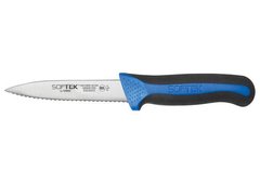 Нож для очистки, зубчатый, 9 см, 2 шт. в упаковке, Sof-Tek Winco KSTK-31