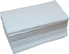 Бумажные полотенца листовые, V-укладка, целлюлозные. V-150.