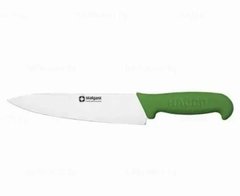 Кухонний ніж кухарський 26 см Stalgast із зеленою пластиковою ручкою (218252)