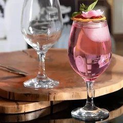 Бокал для пива/коктейля 395 мл на ножке стеклянный (AMBER) Pasabahce 440305