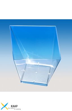 Пиала-форма фуршетная "Сапфир" 75х75х75 мм 200 мл 20 шт/уп прозрачная стеклоподобная
