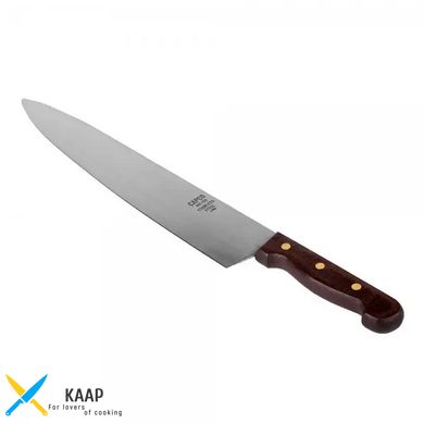 Кухонный нож для хлеба 20 см. Cарсо с коричневой деревянной ручкой (97)