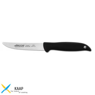 Нож кухонный 10,5 см. Menorca, Arcos с черной пластиковой ручкой