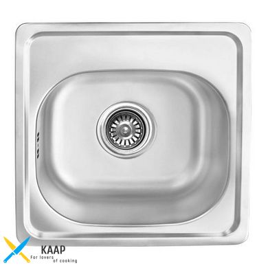 Кухонна мийка Lemax нержавіюча сталь декор сталь LE-5013 DE +сифон (LE-5013 DE)