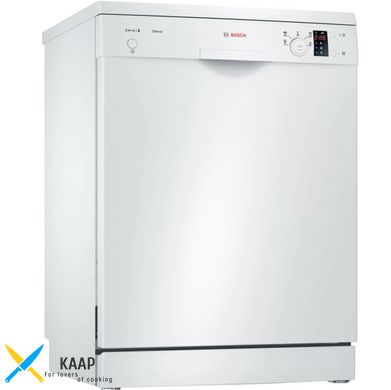 Отдельно устанавливаемая посуда. машина SMS25AW01K - 60 см/12 компл/4 прогр/4 темп реж/белый Bosch