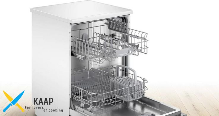 Отдельно устанавливаемая посуда. машина SMS25AW01K - 60 см/12 компл/4 прогр/4 темп реж/белый Bosch