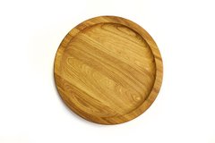 Тарелка круглая Woodini D250мм дуб, деревянная h20мм