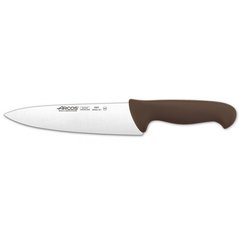 Кухонный нож поварской 20 см. 2900, Arcos с черной пластиковой ручкой (292128)