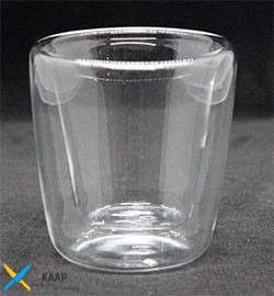 Склянка скло подвійні стінки "Еспресо" 75 мл, 16936-42