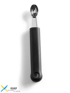 Кухонний ніж для дині (вирізки кульок) 2,6 см. Hendi із чорною пластиковою ручкою (856017)