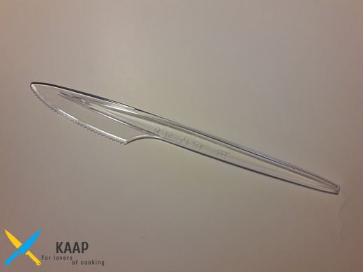 Нож одноразовый 180 мм (18 см) 100 шт/уп стеклоподобный Bittner
