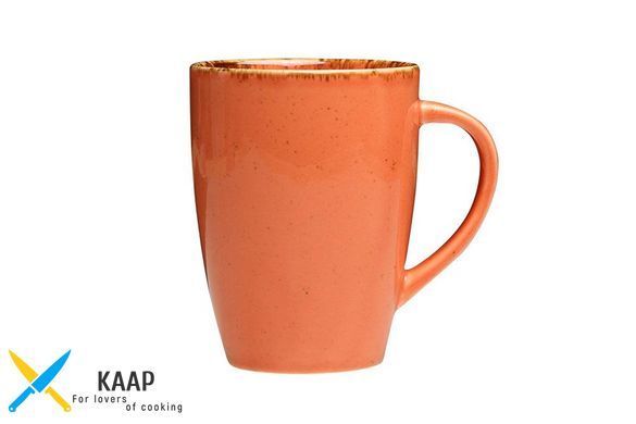 Кружка 260 мл. фарфоровая, оранжевая Seasons Orange, Porland