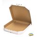 Коробка для піци 320х320х37 мм, біла картонна (паперова)