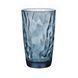 Стакан для напитков 470мл. высокий, стеклянный синий Diamond Blue, Bormioli Rocco