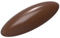 Форма для шоколаду "овальна лінза" 62,5х22,5 мм h 12 мм, 2х7 шт. /10,5 г