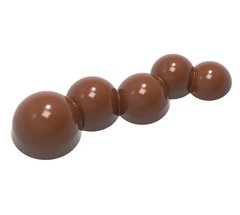 Форма для шоколаду "Бульбашки" 100x30x20 мм., 7 шт., 28 гр. з полікарбонату Chocolate World