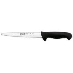 Нож кухонный для нарезки 19 см. 2900, Arcos с черной пластиковой ручкой (295225)