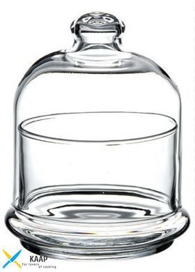 Лимонница с крышкой 101х91 мм стеклянная Basic Pasabahce 96966