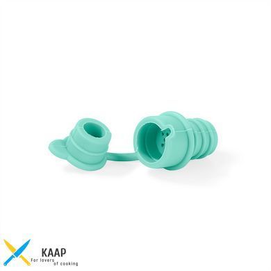 Пробка для пляшки з кришкою (силікон) (60 шт. у промо-тубусі)