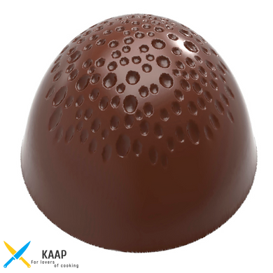Форма для шоколаду полікарбонатна Конус з бульбашками 11,6 г Chocolate World 12095 CW