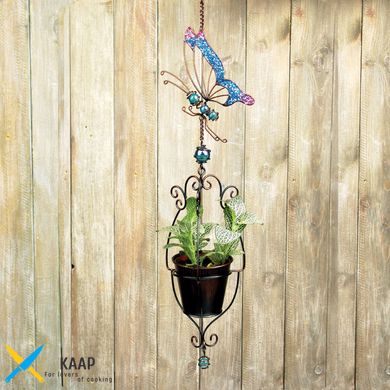 Декоративне підвісне кашпо Engard "Райський метелик", 60 см