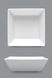 Салатник квадратный 14х14 см., 350 мл. фарфоровый, белый Classic, Lubiana