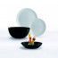 Сервіз столовий Diwali Black&Granit 19 предметів Luminarc P4358