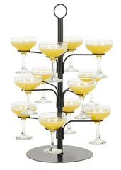 Підставка для келихів "Коктейльне дерево". Вміщує до 12 склянок (не входить до комплекту). Beaumont
