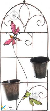 Декоративне підвісне панно із кашпо Райські метелики 24.5х10х55 см BF-23 Engard