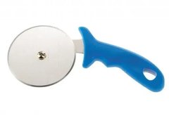 Нож-колесо для пиццы Ø10х23 см. GI.METAL с синей пластиковой ручкой (AC-ROM)