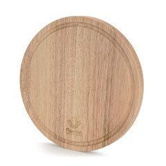 Разделочная доска Fissman круглая 25x25x1,5 см гивея (8067)