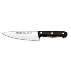 Кухонный нож поварской 15,5 см. Universal, Arcos с черной пластиковой ручкой (280404)