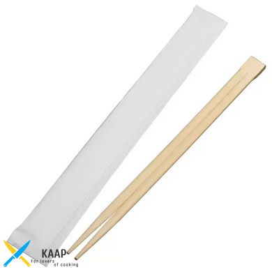 Палички для суші 21 см. 100 шт/уп бамбукові, в індивідуальній упаковці