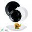 Сервіз столовий Harena Black & White 18 предметів Luminarc N1518 чорно-білий