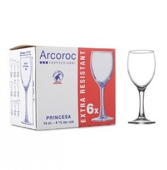 Набір келихів для вина "Princesa" 140мл 6шт Arcoroc G4164