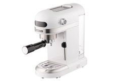 Кофеварка YCM-E1500 - эспрессо рожковая/1.4 л/итал. помпа 20 бар/сенсор. панель/PID контроль/1350 Вт/белая