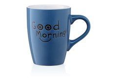 Чашка Good Morning, 330 мл, синяя, керамика ARDESTO