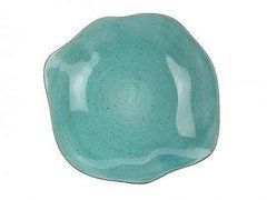 Тарелка глубокая Lubiana Stone age decor 23 см бирюзовая 4620-6630L