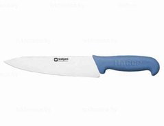 Кухонний ніж кухарський 26 см. Stalgast із синьою пластиковою ручкою (218254)
