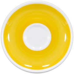 Блюдце 14,5 см Yellow для серій "Verona/Torino/Bari/Palermo Millecolori Hand Painted" 34414