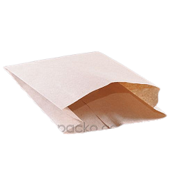 Пакет бумажный коричневый 230х140х50мм 1000 шт