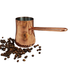 Турка кофейная 350 мл металлическая с медным покрытием "Медная классика" большая 16367-2